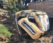 شيشاوة…..سقوط سيارة أجرة في منحدر يخلف مصرع السائق وإصابة 5 ركاب بجروح ( صورة )