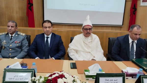 صور خاصة  بمراسيم  تنصيب السيد مصطفى النوحي  عامل عمالة الصخيرات ـ تمارة
