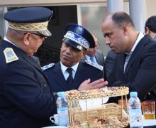 عامل عمالة مقاطعات سيدي البرنوصي يترأس  مراسيم تحية العلم بمناسبة الذكرى 69 لعيد الإستقلال المجيد