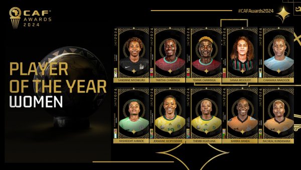 (CAF)  يعلن عن قائمة المرشحات لفئات السيدات في CAFAwards2024