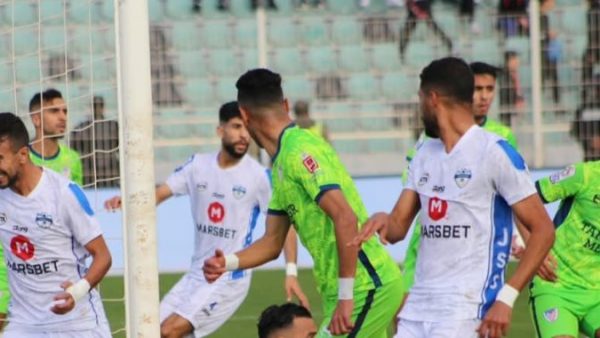 المغرب التطواني ينهزم  أمام الشباب الرياضي السالمي ببرشيد