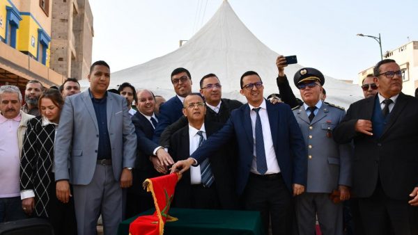 آيت ملول …..تدشين مجموعة من المشاريع التنموية  ( بلاغ )