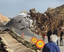 انهيار أرضي  بين الجبهة والحسيمة..حلول فرق ثقنية لإتخاد عدة إجراءات   (وزارة)
