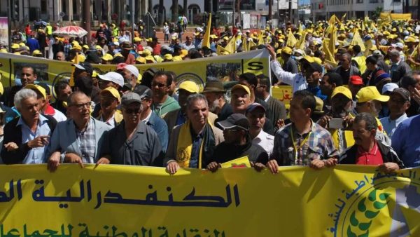 الكونفدرالية الديمقراطية للشغل تعلن عن خوض إضراب عام  يوم الأربعاء القادم