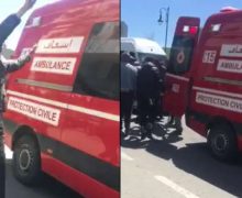 القنيطرة ….إصابة أمنيين في حاذثة سير