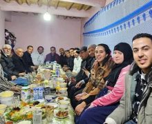 فطور جماعي تضامني مع عائلة الناشط المعتقل” سعيد أيت مهدي “.