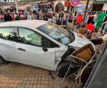 طنجة …سيارة  “مجنونة ” تقتحم مقهى وترسل 7 زبائن للمستشفى