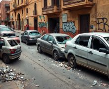 الدارالبيضاء….توقيف 4 أشخاص خربوا مجموعة من السيارات