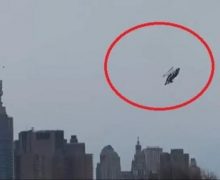 سقوط قاتل  لمروحية بنيوورك كانت تقل  5  أشخاص  من عائلة واحدة والربان ( فيديوهات )
