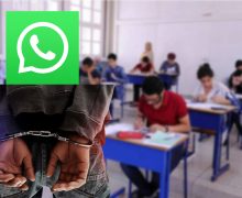 توقيف شخص استعمل تطبيق “الواتساب”لتلقي وتسريب أجوبة الإمتحانات لمجموعة من التلاميذ مقابل ميالغ مالي