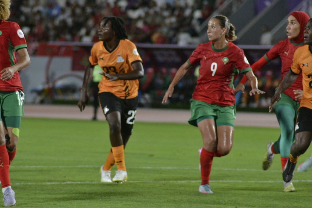 لبؤات الأطلس يتعادلن مع منتخب زامبيا في أول لقاء بكأس أفريقيا للأمم