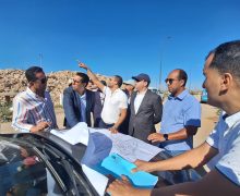 عامل إقليم النواصر يتفقد مشروع إعادة إيواء قاطني دور الصفيح لدوار أولاد سعيد بالجماعة الترابية أولاد صــــــــالح