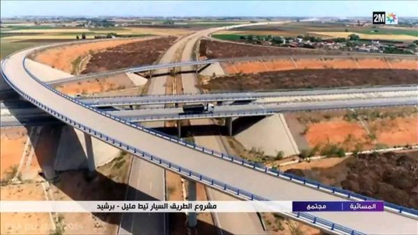 أشغال الطريق السيار الجديد برشيد – تيط مليل تقترب من الانتهاء وتسليم المشروع في هذا التاريخ
