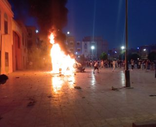 مسؤول قضائي ..أعمال التخريب وإضرام النار وأعمال العنف قدتتراوح عقوبتها بين 30 سنة والمؤبد