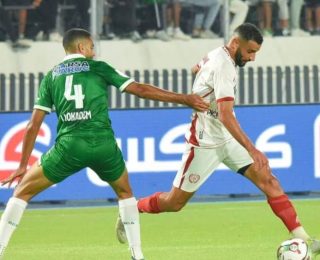 الرجاء تفوز بصعوبة على الكوكب المراكشي في الوقت القاتل