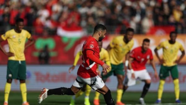 الفراعنة أول المتأهلين لدور ثمن نهائي كأس أفريقيا بعد الفوز على جنوب أفريقيا