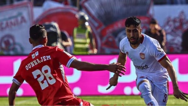 النادي المكناسي يفرمل صحوة الحسنية ويجبره على التعادل بأكادير