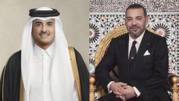 جلالة الملك محمد السادس يجري اتصالا هاتفيا مع أمير دولة قطر