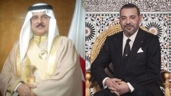 الملك محمد السادس  يجري اتصالا هاتفيا مع ملك مملكة البحرين حمد بن عيسى بن سلمان آل خليفة