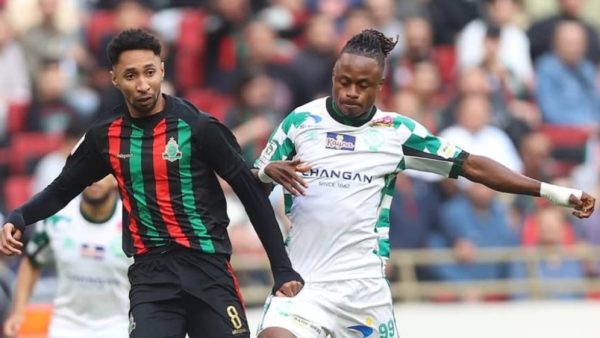 الجيش يفوز بالكلاسيكو على الرجاء ويرتقي للوصافة