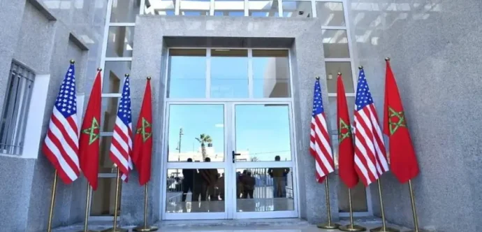 تهنئة من سفارة الولايات المتحدة الأمريكية بالمغرب، لمشاركة فريق عمل مغربي في كأس العالم لكرة القدم 2026.