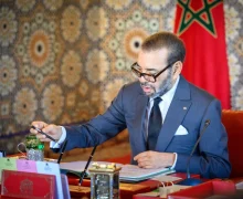 جلالة الملك يهنئ السيد نزار آميدي بمناسبة انتخابه رئيسا لجمهورية العراق