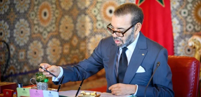 جلالة الملك يهنئ السيد نزار آميدي بمناسبة انتخابه رئيسا لجمهورية العراق