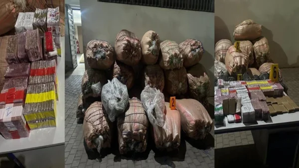 تدخلات أمنية متفرقة في خمسة مدن تسفر عن حجز طنين من الكيف و 323 كلغ من التبغ  و800 كلغ من الحشيش و 737 غ من الكوكايين وتوقيف 7 أشخاص