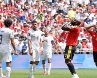منتخب مصر يتعادل مع منتخب بلجيكا في أول ظهور له بالمونديال