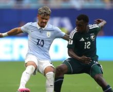 منتخب السعودية يجبر على التعادل أمام منتخب الأوروغواي. 