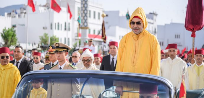 عيد العرش .. أمير المؤمنين جلالة الملك يترأس حفل الولاء بالقصر الملكي بتطوان
