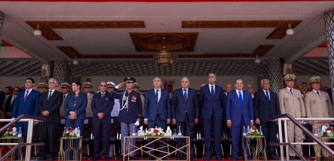 وزير الداخلية يترأس بالقنيطرة حفل تخرج الفوج الـ 61 للسلك العادي لرجال السلطة والفوج الـ 11 لمفتشي الإدارة الترابية