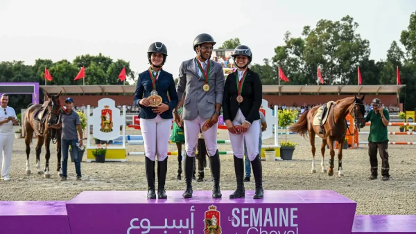 أسبوع الفرس 2026 .. عثمان مسفر يتوج بطلا للمغرب للهواة في القفز على الحواجز