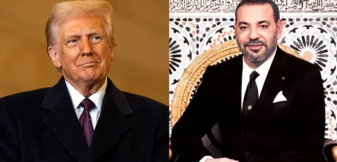 ترامب يشكر جلالة الملك بعد إطلاق اسمه على الطريق السريع الرابط بين تزنيت والداخلة