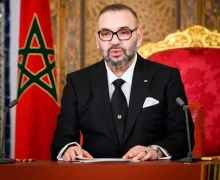 برقية تهنئة إلى جلالة الملك من الرئيس الفرنسي إيمانويل ماكرون بمناسبة عيد العرش المجيد