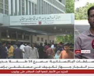 مصـ ـرع 14  رضيع ورضيعة حديثي الولادة حـ ـ ـرقا بمستشقى بباكستان( فيديو )