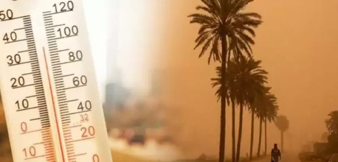 نشرة إندارية …أجواء متقلبة لمدة 3 أيام  بين حرارة مرتفعة وزخات رعدية وهبوب رياح بمناطق مختلفة بالمغرب