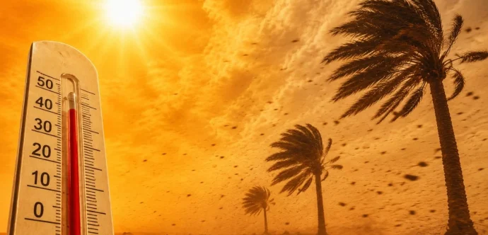طقس الأربعاء….أجواء حارة وهبوب رياح بعدد من المناطق المغربية