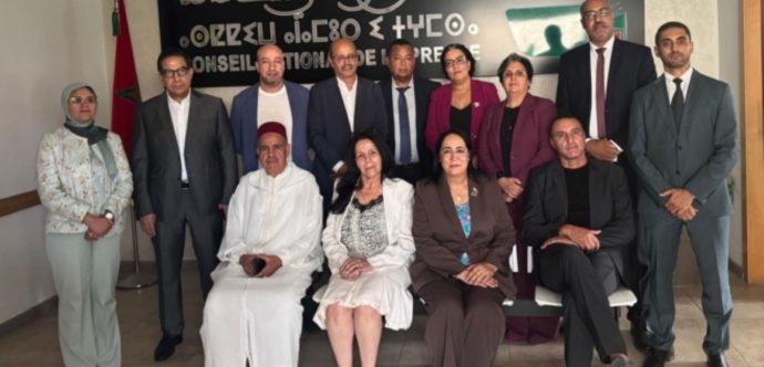 انتخاب السيد المختار لغزيوي رئيساً للمجلس الوطني للصحافة وحنان رحاب نائبة له