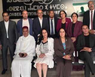 انتخاب السيد المختار لغزيوي رئيساً للمجلس الوطني للصحافة وحنان رحاب نائبة له