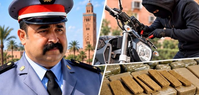 مراكش…. تفكيك شبكة إجرامية مختصة في سرقة الدراجات النارية وتفكيكها والنشل وترويج المخدرات