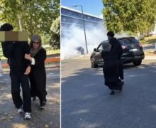 فرنسا……أم مغربية تخلق الحدث في وساءل  الإعلام ومواقع التواصل الإجتماعي بالعالم  ( فيديو )