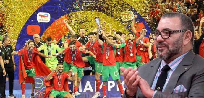 جلالة الملك يشيد بالإنجاز التاريخي لأسود القاعة المتوجين بالكأس الإفريقي
