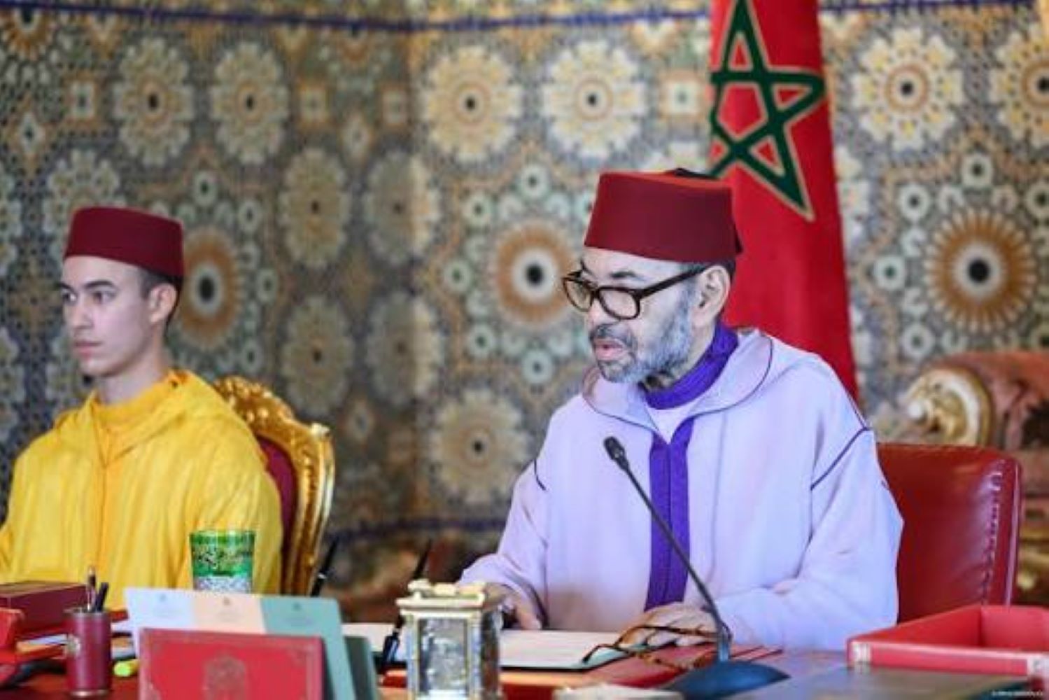 الملك محمد السادس يترأس مجلسا وزاريا