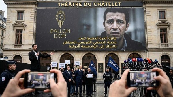 جائزة “الكرة الذهبية” تعيد قضية الصحفي الفرنسي المعتقل بالجزائر إلى الواجهة الدولية