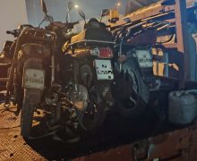 المحمدية …الدرك الملكي يشن حملة أمنية واسعة ضد مخالفات الدراجات النارية ( صور )