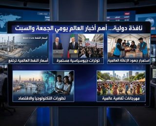 نافدة دولية …أهم أخبار العالم يومي الجمعة و السبت